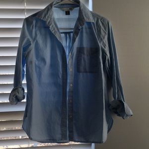 Chambray dress shirt